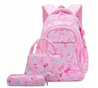 NJIEzhao Ensemble de Sacs à Dos d'école Grande capacité for Les collégiens, Sac bandoulière Double, Ensemble Trois pièces Genérico Juego de 3 mochilas(Color 6)