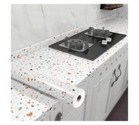 NJIEzhao Papier peint cuisine hydrofuge Papier peint imperméable 20M X 60CM, autocollant résistant à l'huile, très épais, for rénovation de cuisine(Color 28,60cm x 300cm)