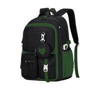 NJIEzhao Sac d'école à Motif d'amour, Sac Dos, Trousse Crayons, déjeuner, Ensemble de Trois pièces en Tissu Nylon imperméable Genérico Juego de 3 mochilas(Color 2)
