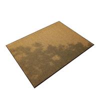 NJIEzhao Tapis de Porte en Coco Paillasson antidérapant en Fibre de polypropylène, Absorbant l'eau, for Balcon, entrée, résistant à l'usure, Nettoyage des Semelles Chaussures(60x110cm)