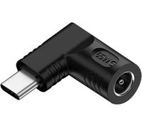 njmks-Chenyang USB C to DC 5.5x2.1mm PD 65W Power Plug Charge Adapter for Laptop Phone 90 Degree Angled Connector