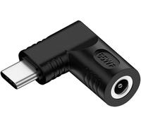 njmks-Chenyang USB C to DC 5.5x2.5mm PD 65W Power Plug Charge Adapter for Laptop Phone 90 Degree Angled Connector