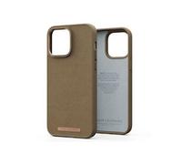 Njorð byELEMENTS Comfort+ - Coque de protection pour téléphone portable - compatibilité avec MagSafe - suède - fauve - pour Apple iPhone 14 Pro Max