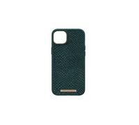 Njorð byELEMENTS - Coque de protection pour téléphone portable - compatibilité avec MagSafe - 100 % de plastique recy uir de saumon - vert