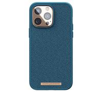 Njorð byELEMENTS - Coque de protection pour téléphone portable - compatibilité avec MagSafe - tissu, polyester recy leu océan - pour Apple