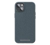 Njorð byELEMENTS - Coque de protection pour téléphone portable - tonal - compatibilité avec MagSafe - tissu - gris foncé - pour Apple iPhone 14 Pro