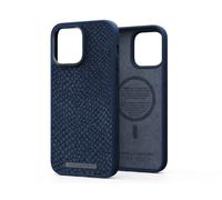 Njord byELEMENTS Salmon Leather Magsafe Case - iPhone 14 Pro Max - Blue Apple (brand) iPhone 14 Pro Max