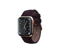 Njord Byelements Salmon Leather Watch Strap - Apple Watch 44/45mm - Eldur