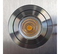 Njoy ensemble d'éclairage LED 5 spots+bras 92x92cm éclairage LED Aluminium brossé/poli SD-2005-05