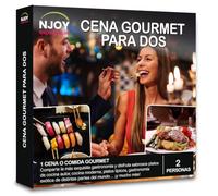 NJOY Experiences - Coffret Cadeau - Dîner GOURMET pour 2 - Idée Cadeau - Expérience Gastronomique pour deux personnes