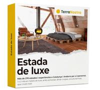 NJOY Experiences Terra Nostra - Coffret cadeau Estada de Luxe - 1 ou 2 nuits avec petit déjeuner et/ou dîner pour 2 personnes dans des hôtels jusqu'à 4* en Catalogne - Idée cadeau originale premium