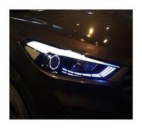 Njprmbq Phares Avant 1 Paire Phares Style Voiture Pour Hyundai Pour Tucson Phares 2015 2016 2017 2018 Nouveau Pour Tucson Phare LED DRL Hid Bi Xénon Accessoires(Headlight LED)
