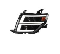 Njprmbq Phares Avant Ensemble De Phares LED Pour Pajero V93 V97 Pour Montero 2009 - 2021 Projecteur Mise À Niveau 4 Lentilles LHD RHD, Accessoires D'éclairage Voiture(Left Hand Drive)