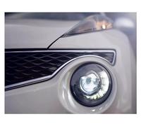 Njprmbq Phares Avant LHD Pour Nissan Pour JUKE 2013 2014 2015 2016 2017 2018 Led ESQ Phare Lampe Frontale Led Drl Projecteur Phares H7 Hid Voiture Style(5000K,35W)