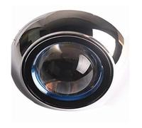 Njprmbq Phares Avant Phare De Voiture De Lentille De Projecteur LED Bi De 5500K 22040Lux LHD Pour La Mise À Niveau Phare Avec Trois Réflecteurs(With MaskA)