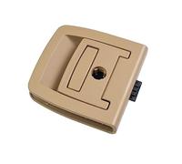 Njprmbq Pour BMW E70 X5 Couvercle Roue Secours Serrure 51476958161 Couvercle Queue Coffre Tapis Sol Tapis Sol Poignée Accessoires Auto Poignée Intérieure(Beige with Lock)