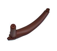 Njprmbq Pour BMW E70 X5 E71 E72 X6 Pour SAV Voiture Panneau Porte Intérieure Poignée Tirer Revêtement D'habillage Accessoires Voiture Poignée Intérieure(Brown(one the right))