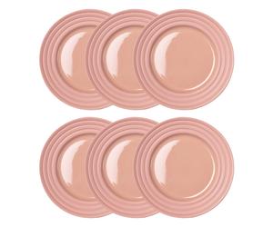 NJRD Petite assiette Lines Ø21 cm Lot de 6 Rose