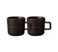 NJRD Tasse Lines 30 cl Lot de 2 Marron