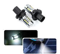 njssjd 2x PH24WY Ampoules LED d'angle compatibles avec C-itroen C5 2008-2017 avec phares au xénon HP19W Xenon White Canbus No Error
