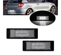 njssjd Eclairage de plaque d'immatriculation à LED pour B'MW E81 E87 Z4 E63 E64 E85 E86 E89 F12 F13 F20 M'ini Cooper R55 R55N R60 R61 Canbus Lampes d'étiquetage à LED sans erreur