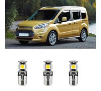 njssjd Kit d'éclairage intérieur à LED blanches 7 pièces pour F.ord Tourneo Courier, Connect, Grand Connect Map Dome Light, lampes de démarrage et outil d'installation 2014-2023