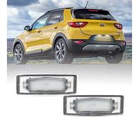 njssjd Lot de 2 feux de plaque d'immatriculation LED compatibles avec Kia Stonic 2017-up, Kia e-Soul Soul EV 2019 - Lampe d'enregistrement de plaque d'immatriculation
