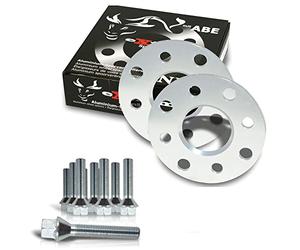 NJT eXtrem 790104 Cales Elargisseurs de voies 10mm (paire) - 5mm (épaisseur par Cale) in oulonnerie Entraxe (LK) 4x100 / 4x108 Alésage 57,1mm