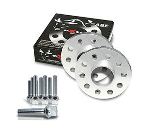 NJT eXtrem 790112 Cales Elargisseurs de voies 30mm (paire) - 15mm (épaisseur par Cale) in oulonnerie Entraxe (LK) 4x100 / 4x108 Alésage 57,1mm