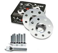 NJT eXtrem 790324 Cales Elargisseurs de voies 20mm (paire) - 10mm (épaisseur par Cale) incl. boulonnerie Entraxe (LK) 5x108 / 5x110 Alésage 65,1mm