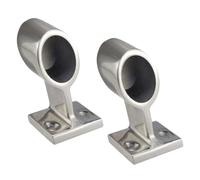 NJTHNTJR 1 paire de raccords de main courante marins robustes pour rampe de 2,2 cm