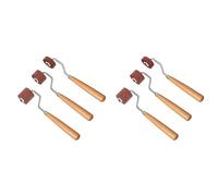 NJTHNTJR Brayer Lot de 6 rouleaux de peinture en caoutchouc pour travaux manuels et peinture à l'huile