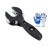 NJTHNTJR Coupe-tube à cliquet 2 en 1 - Coupeur compact à cliquet en PVC - 6,35 mm à 2,2 cm