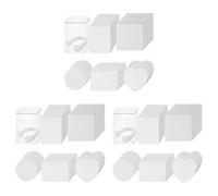 NJTHNTJR Lot de 150 feuilles de désodorisant rectangulaires en feutre avec corde pour décoration de voiture