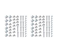 NJTHNTJR Lot de 2 vis d'espacement d'essieu de patin en ligne, entretoises de roulement de roue de patin, patins à roulettes avec essieu, vis et clé, A