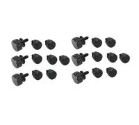 NJTHNTJR Lot de 20 vis à main UNC6-32 M3.5 pour support GPU, boîtier d'ordinateur, vis de panneau latéral, assemblage PC, refroidissement par eau, noir