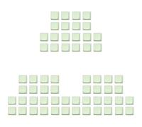 NJTHNTJR Lot de 60 touches XDA Profil PBT Clavier mécanique 1U 1 X Boule Imprimée Touches vierges personnalisées Commutateurs MX Hauteur F