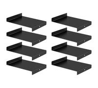 NJTHNTJR Lot de 8 crochets d'établi et plaque d'encre pour impression de bloc, bloc de gravure en métal (22,9 x 17,8 cm)