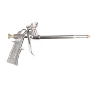 NJTHNTJR Outil de calfeutrage en mousse PU robuste - Applicateur de mousse en métal - Outil de calfeutrage étanche - Argent