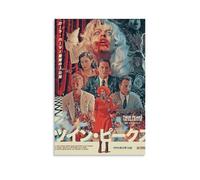 NJTIHG Peaks Twin Peaks Fire Walk with MePosters Décoration de salles d'anime, peintures à l'huile Art rétro 40 x 60 cm, style 7 sans cadre