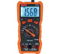 NJTY T21L LCR Multimètre numérique multifonctionnel 6000 points Protection intelligente contre les brûlures et haute précision Testeur de voltmètre portatif pour Inductance Capacitance et Fréquence