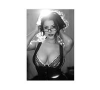 NJTYDG Poster sur toile représentant l'actrice Catherine Zeta-jones - Décoration murale pour salon, chambre à coucher - 60 x 90 cm