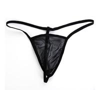 NJUDE String G-string transparent pour homme, micro string string élastique, culotte en maille transparente pour gay, sous-vêtements érotiques