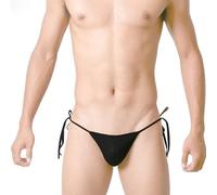 NJUDE String sexy pour homme - En soie de glace - Pour homme