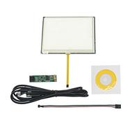 NJYTouch 5.6inch 4 Fils Resistive Touch Panel Digitizer 126x100mm 5,6 Pouces AT056TN52 AT056TN53 écran LCD