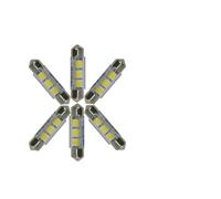 Njytouch 6 x 43 mm 44 mm 3smd 5050 211 Bleu Festoon Dome carte intérieur ampoules LED DC 12 V