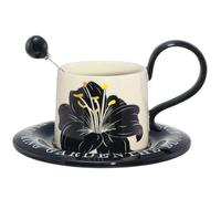 NJYYSYXB Tasse à café en céramique Style rétro Tasses de thé de l'après-midi pour un usage domestique