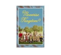 NJZUSA Moonrise Kingdom Impression sur toile sans cadre 60 x 90 cm