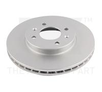 NK 2X Disque De Frein Ø256 Mm Ventilé Revêtu Pour Hyundai I20 GB 1.2 1.4