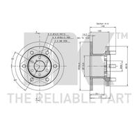 2x Disque de frein avant 202306